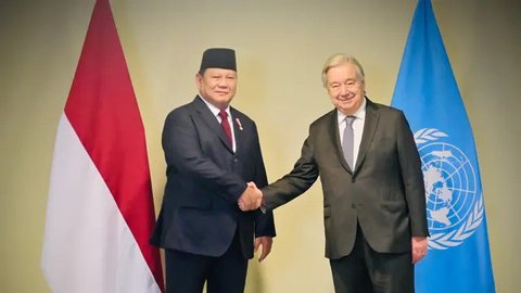 Prabowo Tegas ke Sekjen PBB, Indonesia Siap Kirim Pasukan ke Palestina