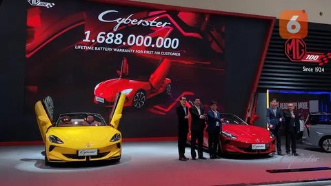 Supercar MG Cyberster Rp 1,6 Miliar sudah Dibawa Pulang 10 Konsumen Pertama di Indonesia