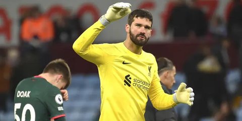 Dear Fans Liverpool, Alisson Telah Pulih dari Cedera dan Siap Tampil Hadapi Southampton