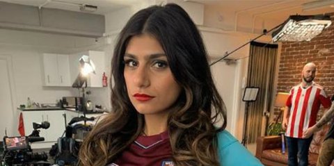 Bintang Porno Mia Khalifa Angkat Bicara Gosip Pacaran dengan Julian Alvarez