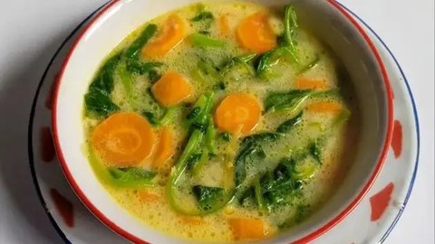 Tidak Selalu jadi Sayur Bening, ini Resep Bobor Bayam Enak dan Gurih