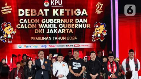 Profil 3 Paslon Cagub dan Cawagub Jakarta 2024, Siapa yang Pantas Memimpin?