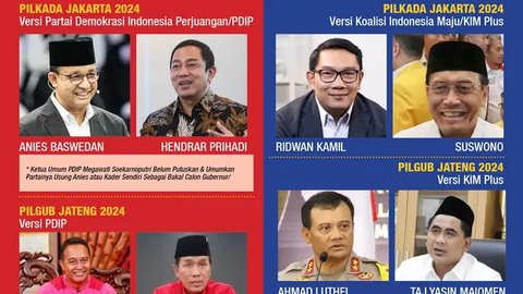 PDIP dan KIM PLUS di Pilkada 2024, Siapa yang Mendominasi?