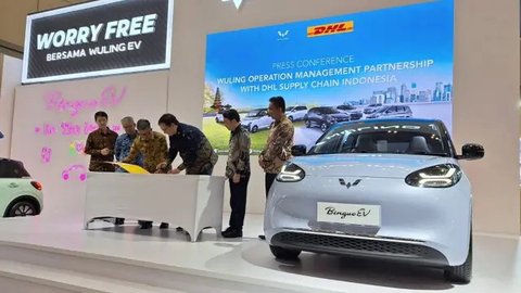 Wuling Gandeng DHL untuk Pengelolaan Persediaan Suku Cadang