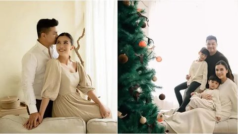 Romantis, Pemotretan Keluarga Chelsea Olivia dan Glenn Alinskie Jelang Natal 2024