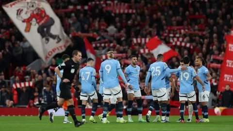 Lini Tengah Manchester City Terpuruk, Kalah 4 Kali Beruntun di Liga Inggris