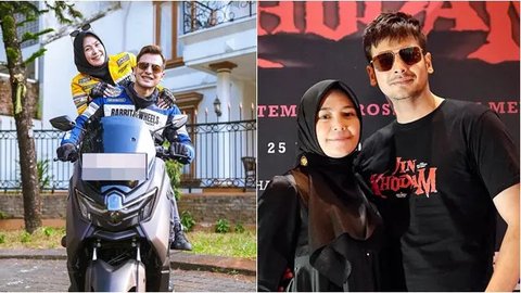 Deretan Potret Boy Hamzah dan Rina Amalia, Istri Ingin Lepas Hijab Usai Disebut Tua