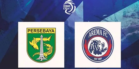 Sedang Berlangsung, ini Link Live Streaming Persebaya Surabaya Vs Arema FC