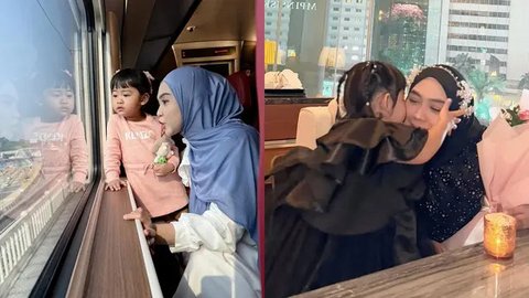 Ria Ricis Berencana Menambah Anak, Berikut 7 Foto saat Merawat Moana Sendirian