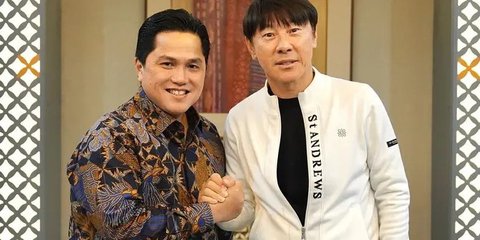 Erick Thohir Minta STY Jangan Banyak Ngeluh dan Fokus Pelatihan Timnas Indonesia