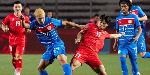 Pemain Vietnam Kesulitan Main di Stadion Filipina, Lutut Lecet Akibat Lapangan Sintetis