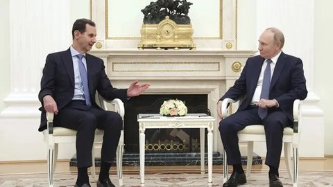 Vladimir Putin Akui Belum Bertemu Bashar Al-Assad Sejak Mantan Presiden Suriah Itu Kabur ke Rusia