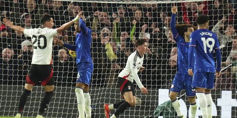 Hasil Liga Inggris: Chelsea Kalah 1-2 dari Fulham di Stamford Bridge