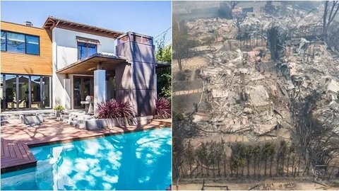 Miris, 6 Potret Rumah Artis Hollywood 'Before-After' Kebakaran di Los Angeles: Dulu Super Mewah, Kini Jadi Abu dan Puing