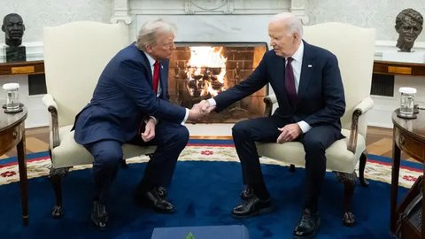 Begini Reaksi Joe Biden dan Donald Trump Terkait Genjatan Senjata Israel-Hamas