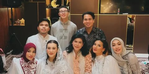 Adu Gaya Zahwa Massaid dan Aurel Hermansyah di Acara Tasyakuran 4 Bulan Kehamilan Aaliyah Massaid, Siapa Paling Cantik?