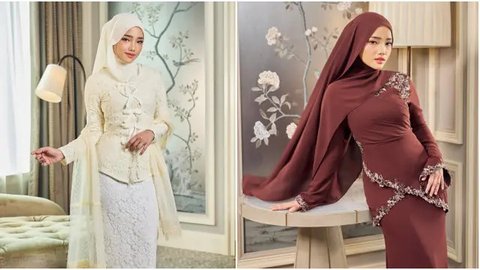 Potret Cantik Menawan Fuji Jadi Model Baju Lebaran 2025 Brand Fesyen Malaysia, Anggun dalam Balutan Busana Khas Negeri Jiran