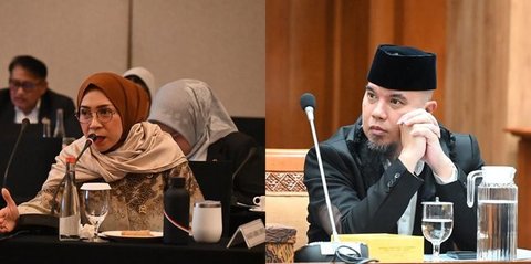 Viral di Media Sosial Momen Melly Goeslaw dan Ahmad Dhani Diminta Bernyanyi saat Rapat Komisi X DPR Terkait Kesejahteraan Guru