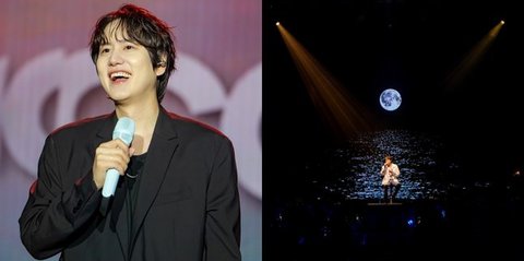 Momen Sukses Kyuh Hyun SUJU  Gelar Konser 10th Anniversary Asia Tour [COLORS] di Jakarta, Ada Duet Manis dengan Ghea Indrawari