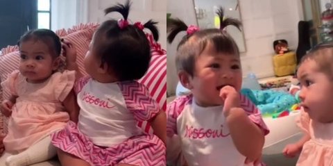 Momen Lily Anak Raffi-Nagita bareng Humaira Anak Zaskia-Irwansyah Playdate, Disebut Duo Bestie dan Menggemaskan
