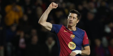 Lewandowski Jadi Pemain Pertama Barcelona yang Cetak 35 Gol Setelah Era Messi