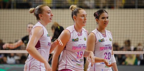 Hasil Final Four Proliga 2025: Gresik Petrokimia Kalah dari Jakarta Popsivo, Megawati Absen