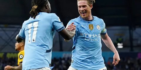 Hasil Lengkap Liga Top Eropa Semalam: De Bruyne Bawa Man City Menang, Tim Jay Idzes Bermain Imbang