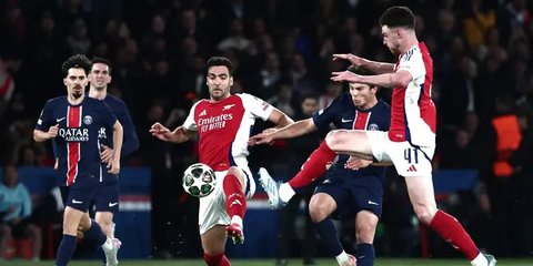 Tangis Pemain Arsenal Tak Terbendung Usai Dikalahkan PSG di Liga Champions