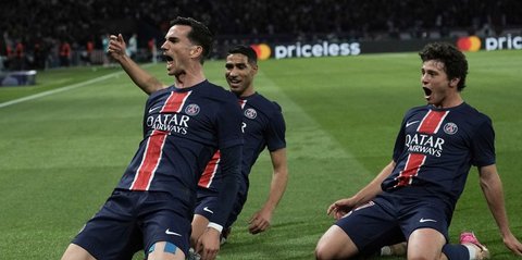 Satu Langkah Lagi PSG Ukir Sejarah di Liga Champions