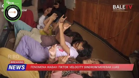 Cek Fakta: Video Anak-Anak Sedang Tidur Goyang Velocity