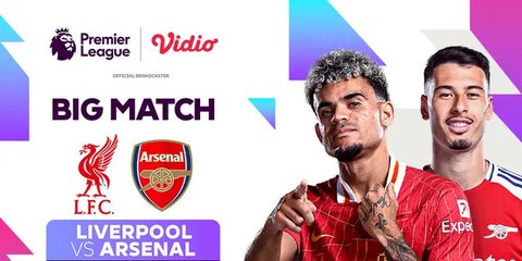 Jadwal Siaran Langsung Big Match Liga Inggris: Liverpool Vs Arsenal