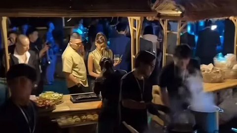 Deretan Gubukan Kuliner di Pernikahan Luna Maya dan Maxime Bouttier, Menu Merakyat Jadi Rebutan Para Tamu Artis