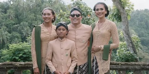6 Potret Cantik Memukau Kakak Ipar dan Keponakan Luna Maya di Momen Pernikahan, Tampil Elegan dalam Balutan Kebaya dan Sanggul Klasik