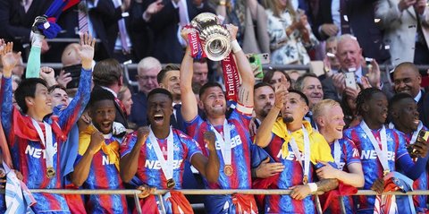 Selamat Ukir Sejarah! Crystal Palace Raih Juara Piala FA Usai Kalahkan Mac City
