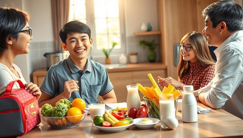 Kata Bijak Sarapan untuk Anak-anak