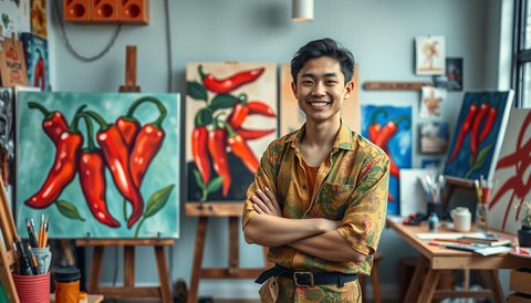 Inspirasi dari Keunikan Cabe Rawit dalam Berkarya