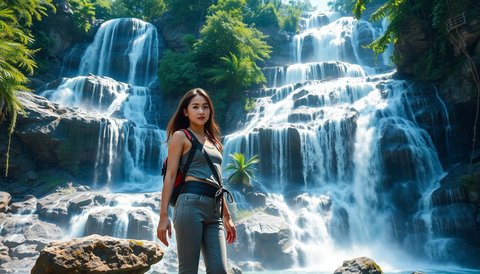 Pelajaran Hidup dari Air Terjun