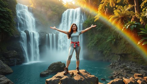 Pesan Moral dari Air Terjun