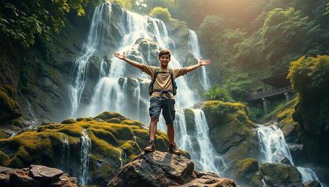 Filosofi Kehidupan dari Air Terjun