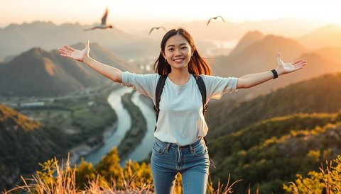 Kata Kata Bijak Menikmati Hidup dan Kebebasan