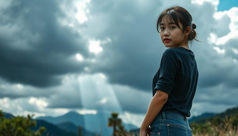 Kata Bijak Mendung tentang Ketabahan