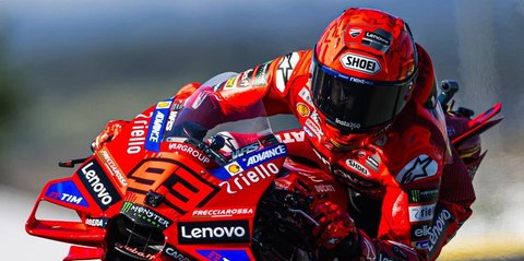 Ingin Beli Helm Shoei yang Digunakan Marc Marquez di MotoGP 2025, Segini Harganya