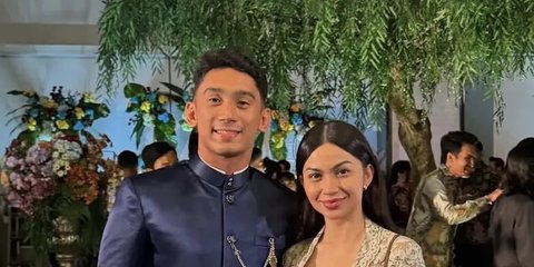 Potret Cantik Ariel Tatum Kenakan Kebaya Dipadukan Celana Panjang dengan Look Modern saat Temani Daffa Wardhana Kondangan