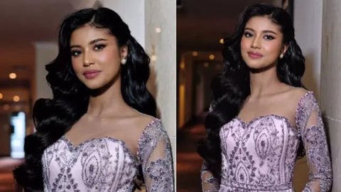 Potret Memesona Diandra Minunet Anak Sambung Bella Saphira di Pernikahan Sang Kakak, Cantik Elegan Bak Artis Hollywood