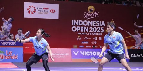 Hasil Indonesia Open 2025: Pasangan Adnan/Indah Melaju ke Babak 16 Besar usai Tundukan Wakil Hong Kong