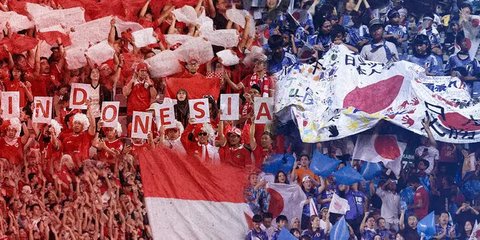 Netizen Jepang Terkesima dengan Militansi Suporter Indonesia: Suaranya Lebih Kencang dari Fans Tuan Rumah