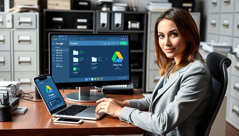 Penyimpanan File Menggunakan Aplikasi Desktop