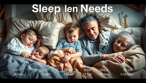 Kebutuhan Tidur Berdasarkan Kelompok Usia