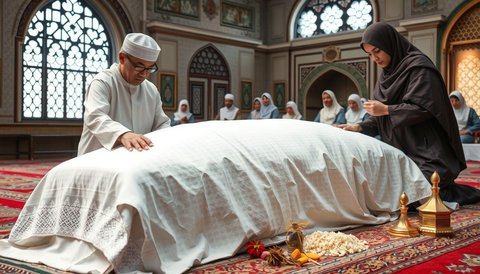 Tata Cara Mengkafani Jenazah