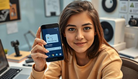 Menggunakan Google Files untuk Menyimpan Status WhatsApp